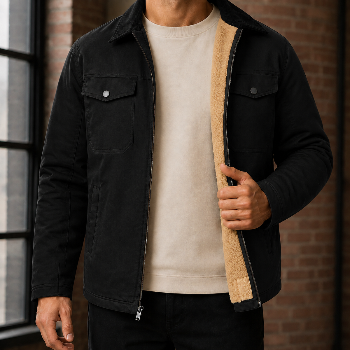 Gabriel-Dean Sherpa Jacket