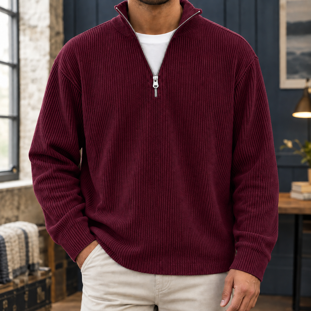 Ardan-Lane Quarter Zip Top