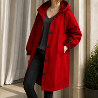 Zelda-Elise Hooded Overcoat