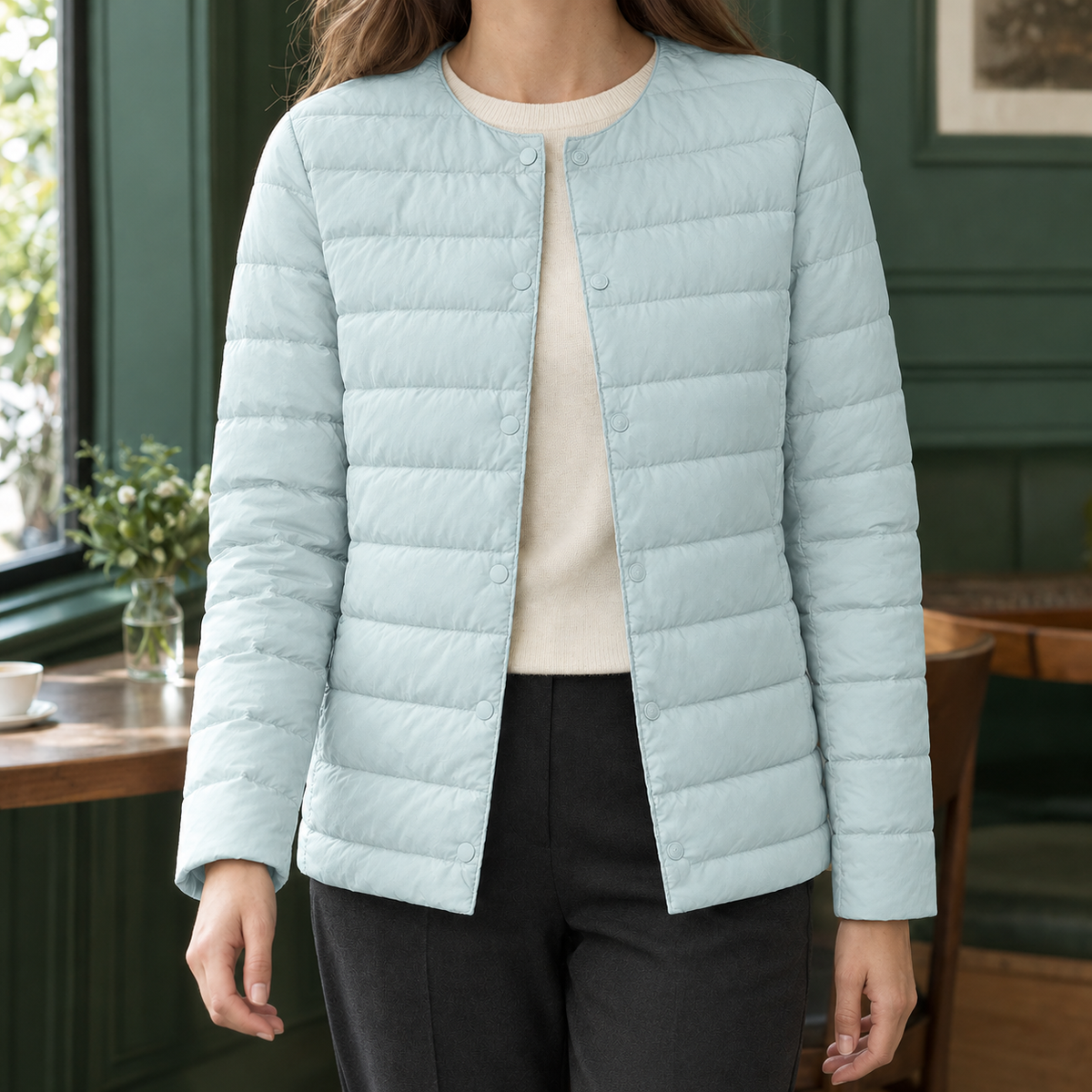 Hyacinth-Elise Quilted Jacket