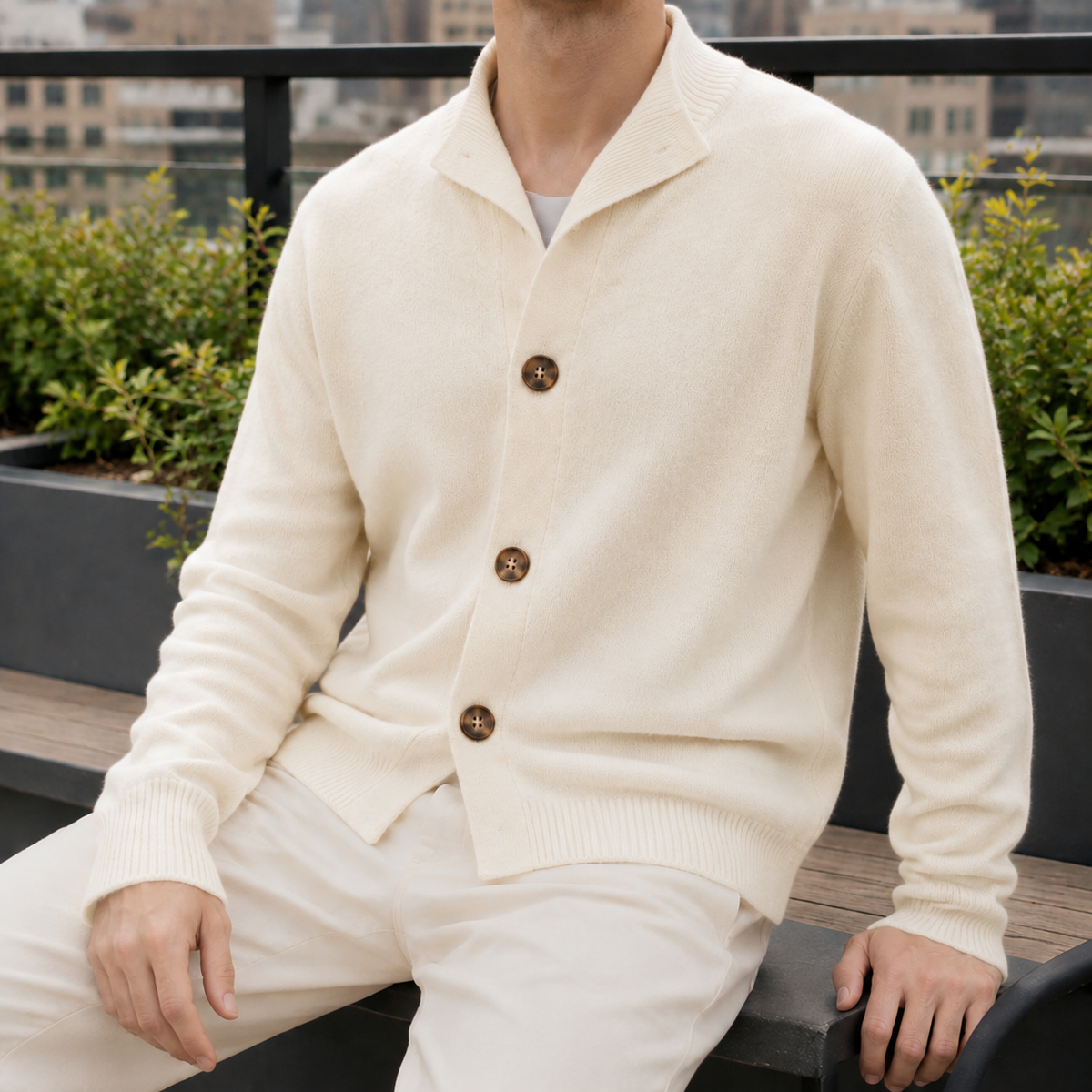 Tristan Cashmere-Feel Sweater