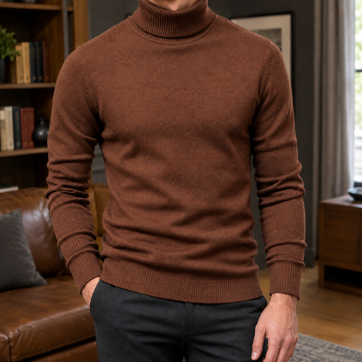 Duarte-Cole Turtleneck Sweater