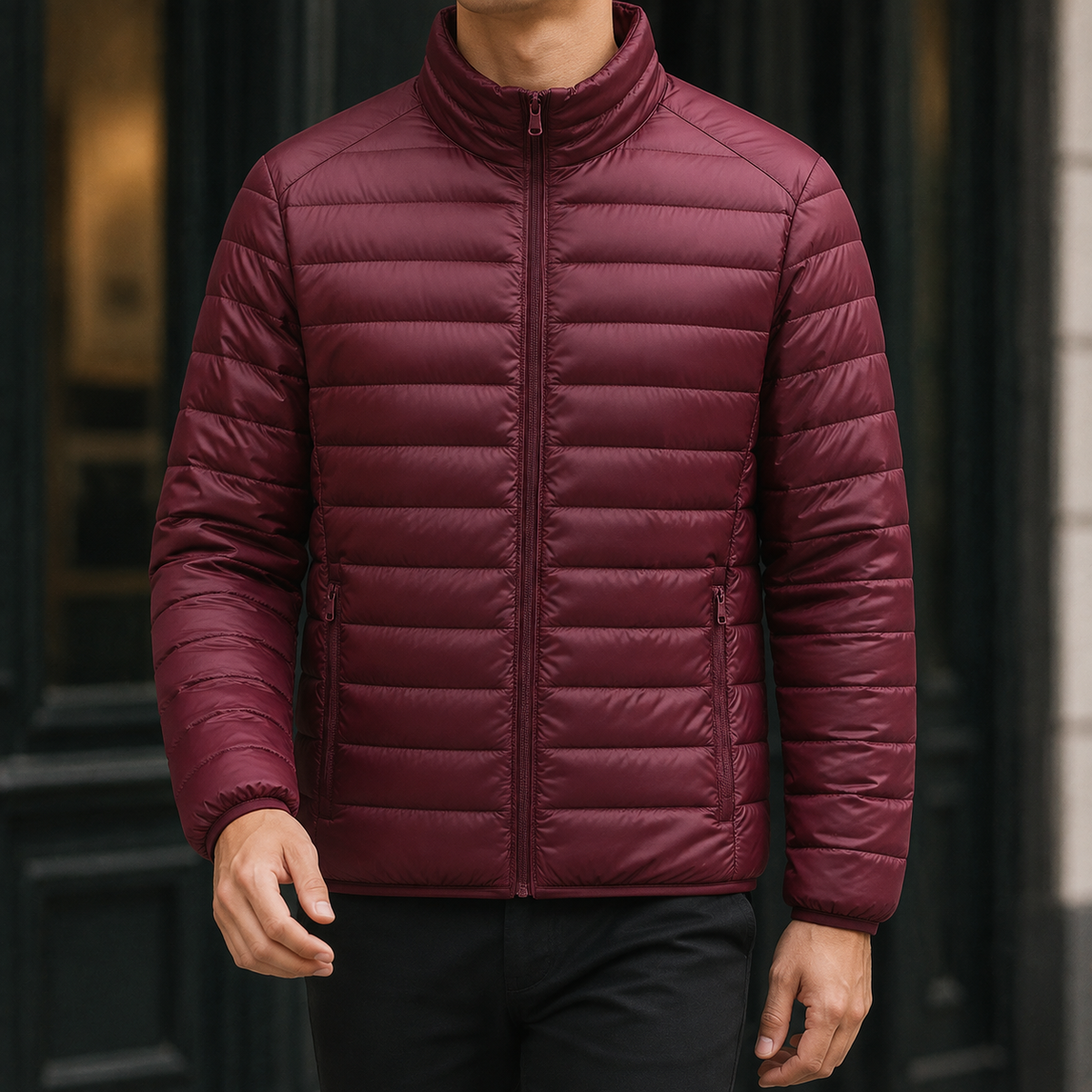 Idris-Grant Quilted Jacket
