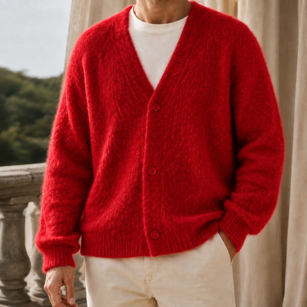 Rupert V Neck Sweater