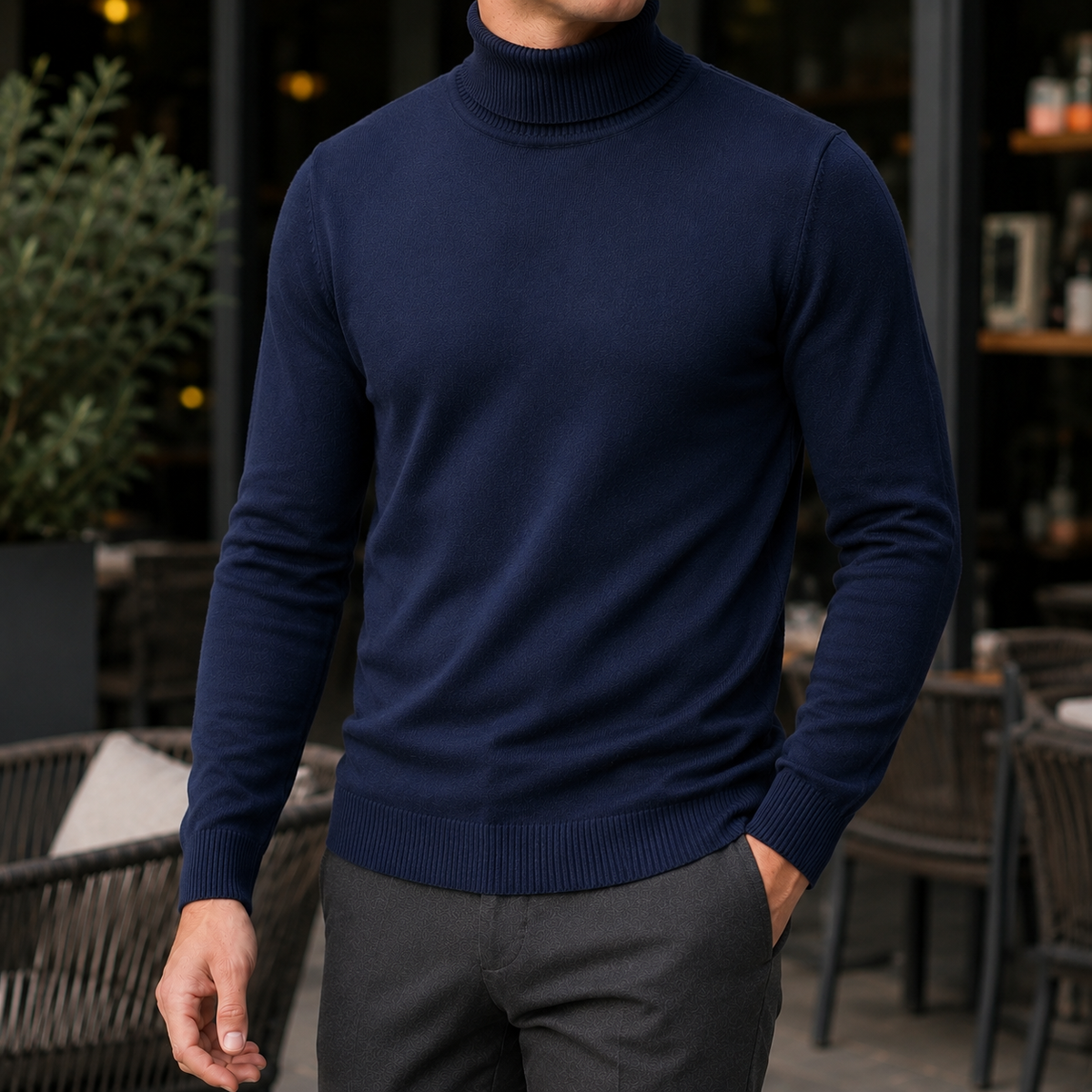 Matthias-Lane Turtleneck Sweater