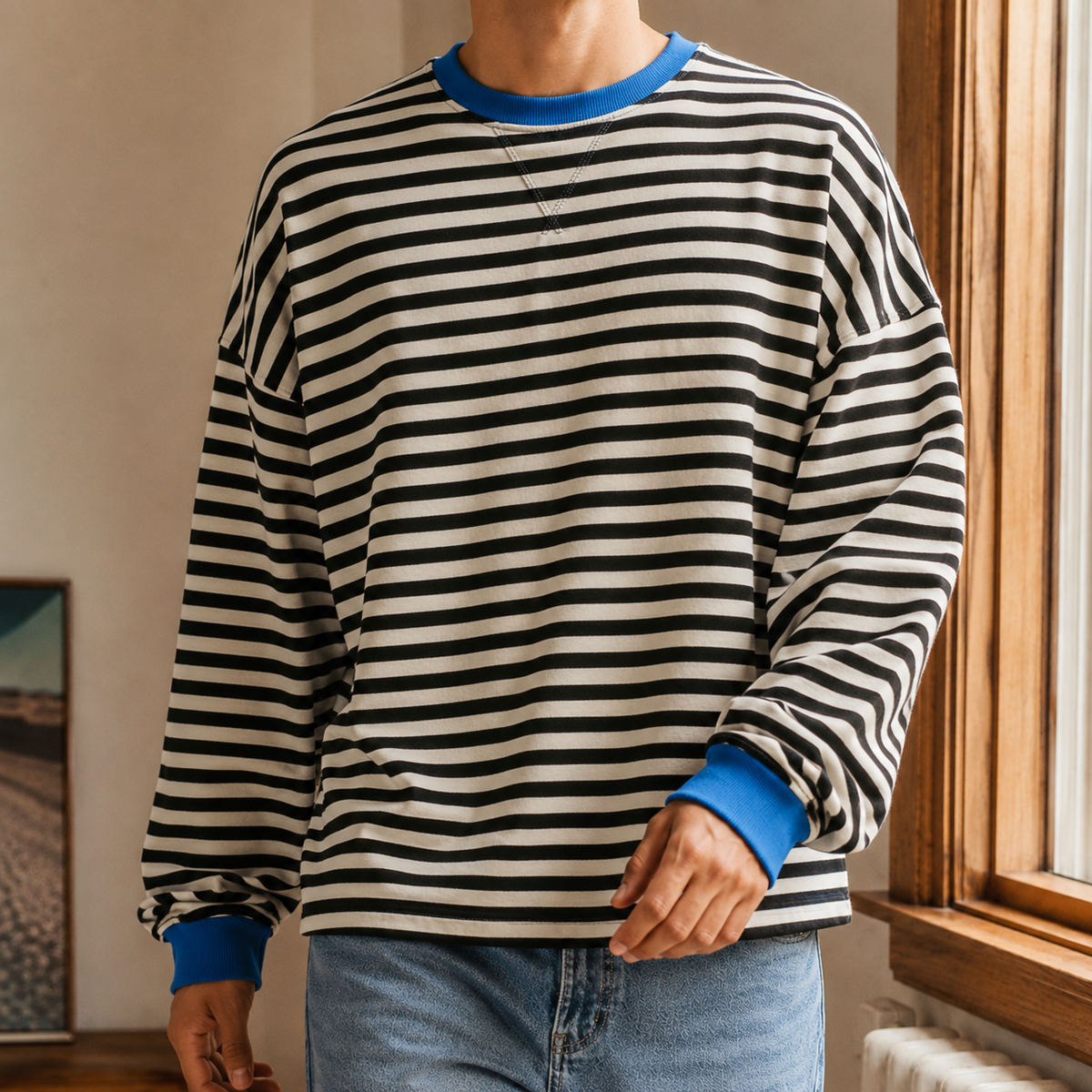 Florian-Wade Striped Sweater