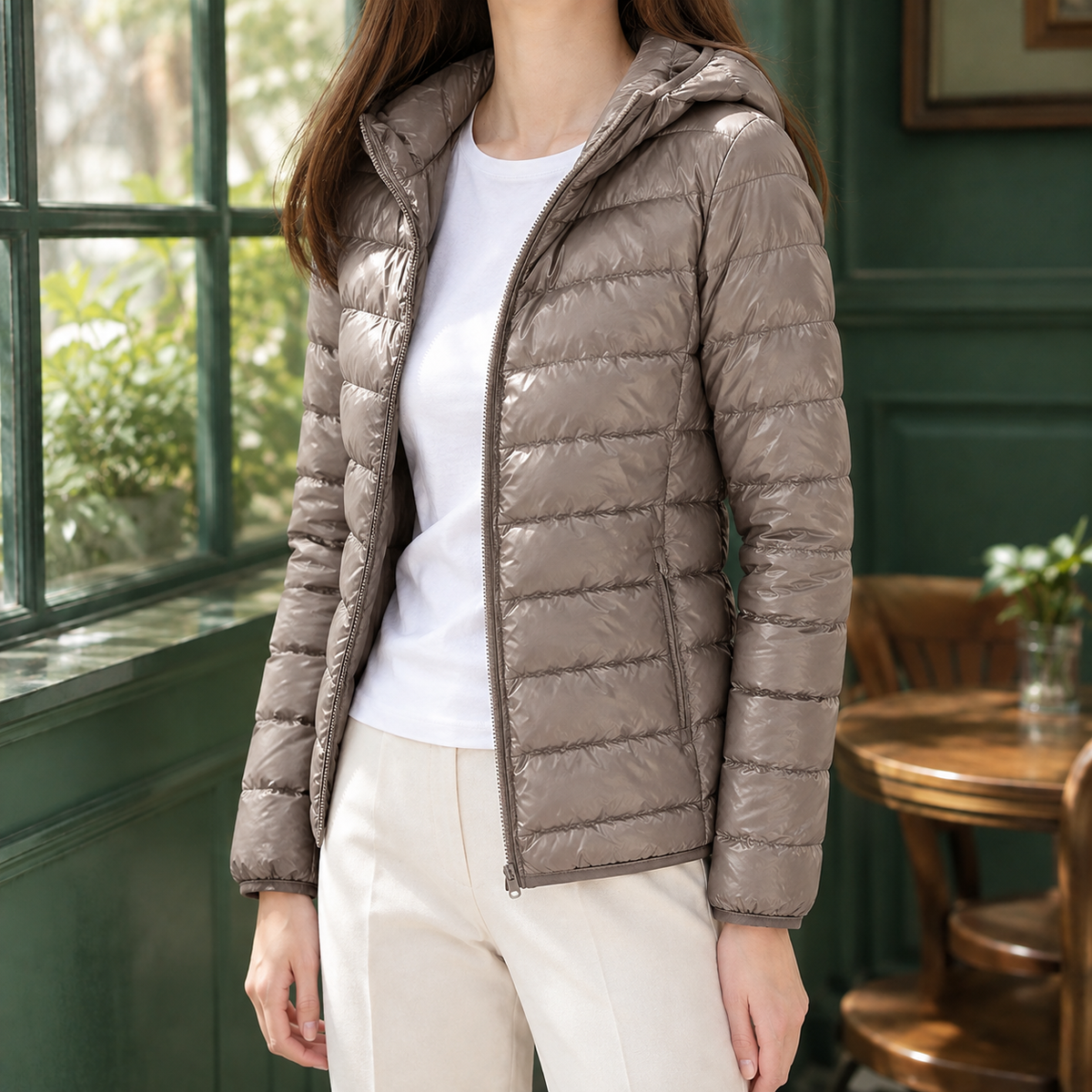 Isabeau-Mae Cashmere-Feel Jacket