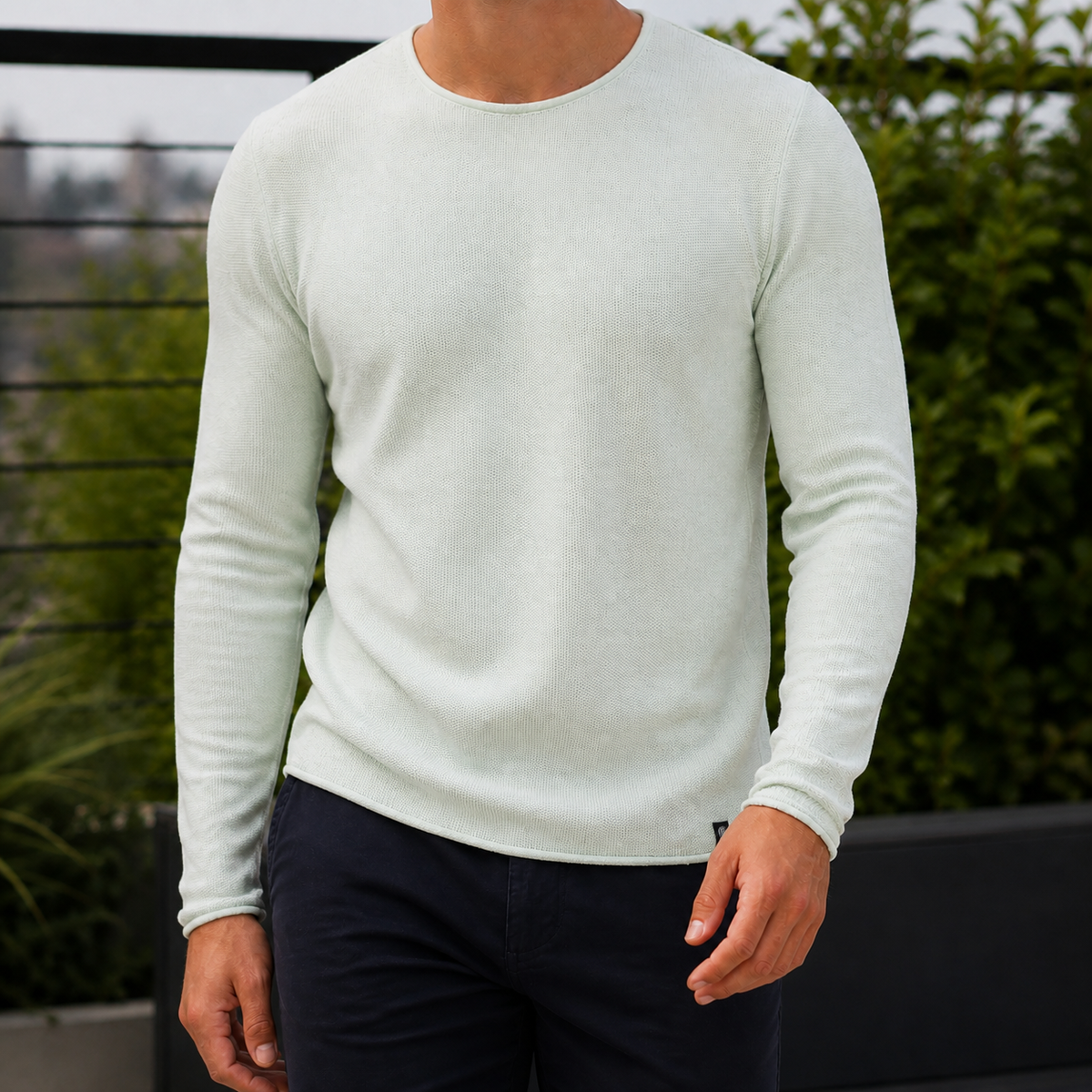 Caius Roll Edge Sweater
