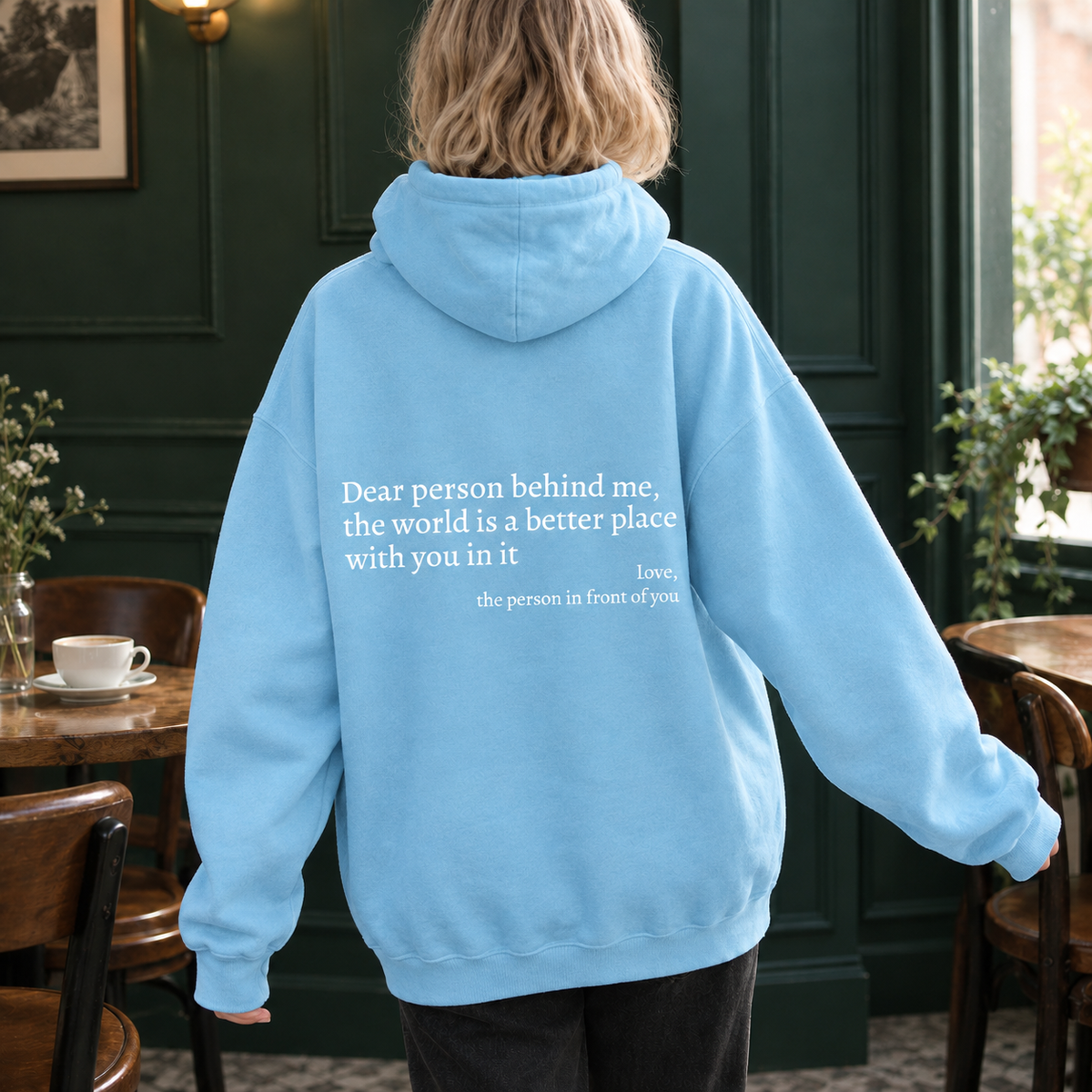 Honora-Pearl Message Hoodie