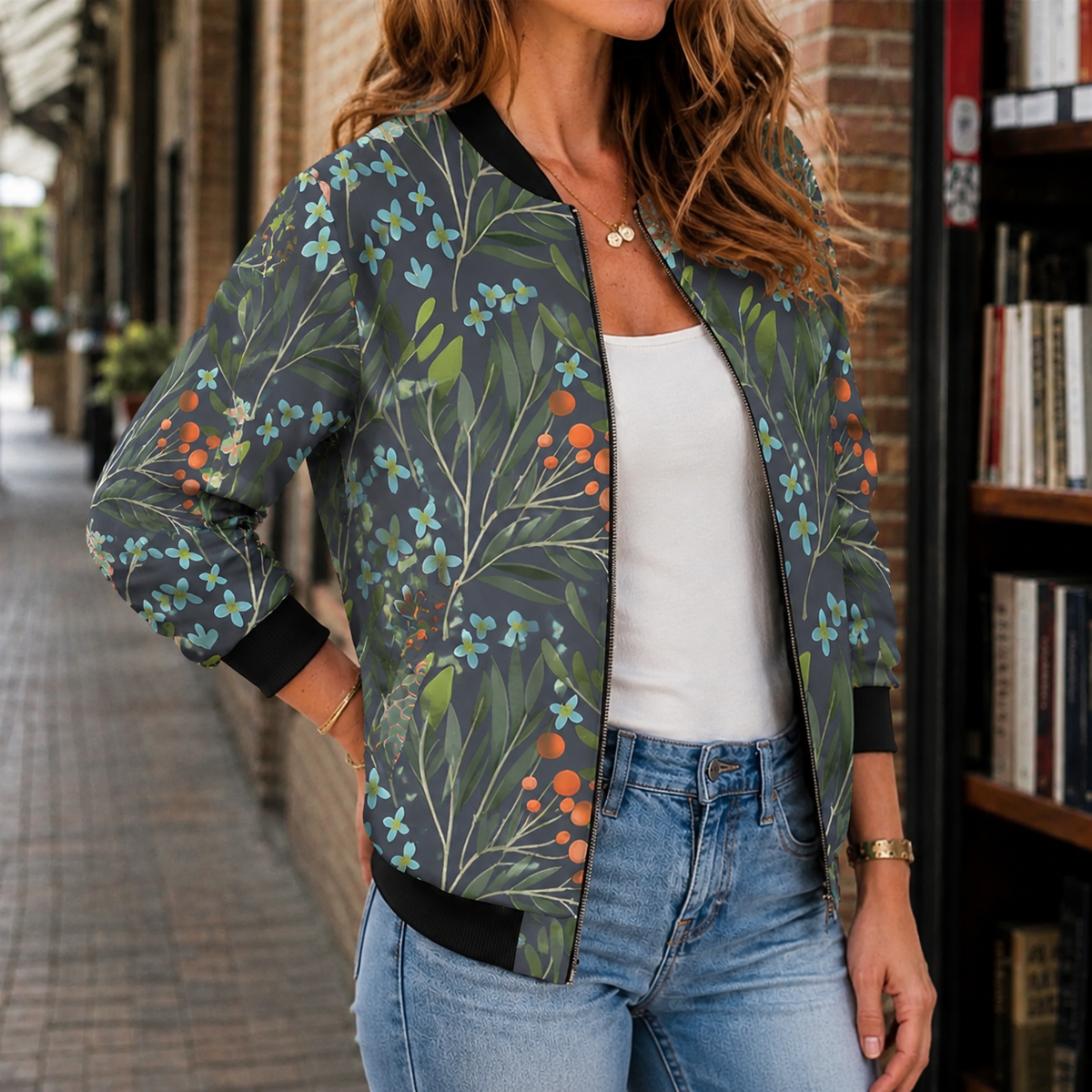 Margot-Skye Printed Jacket