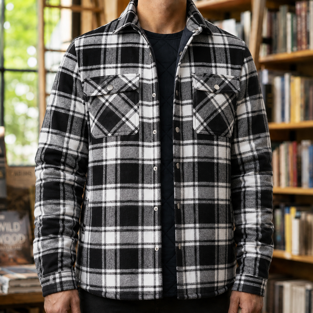 Xavier Quilted Overshirt