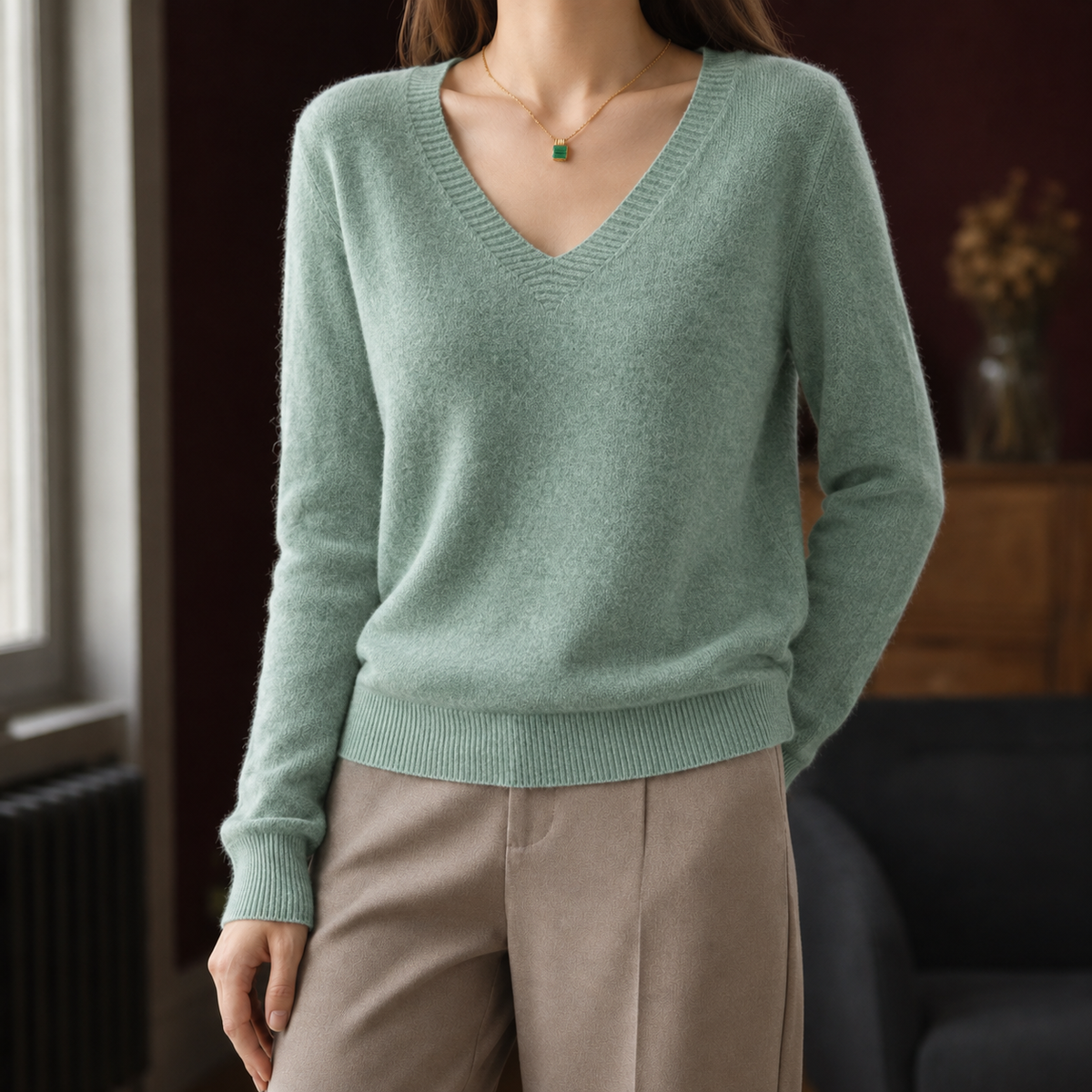 Kara V-Neck Sweater