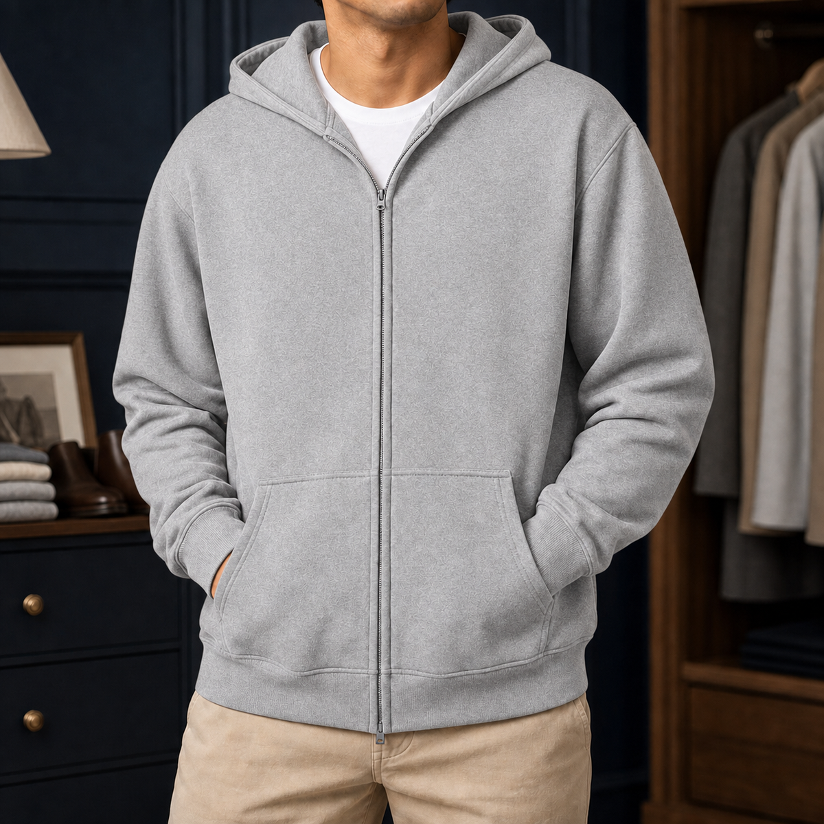 Ludovic Zip Hoodie