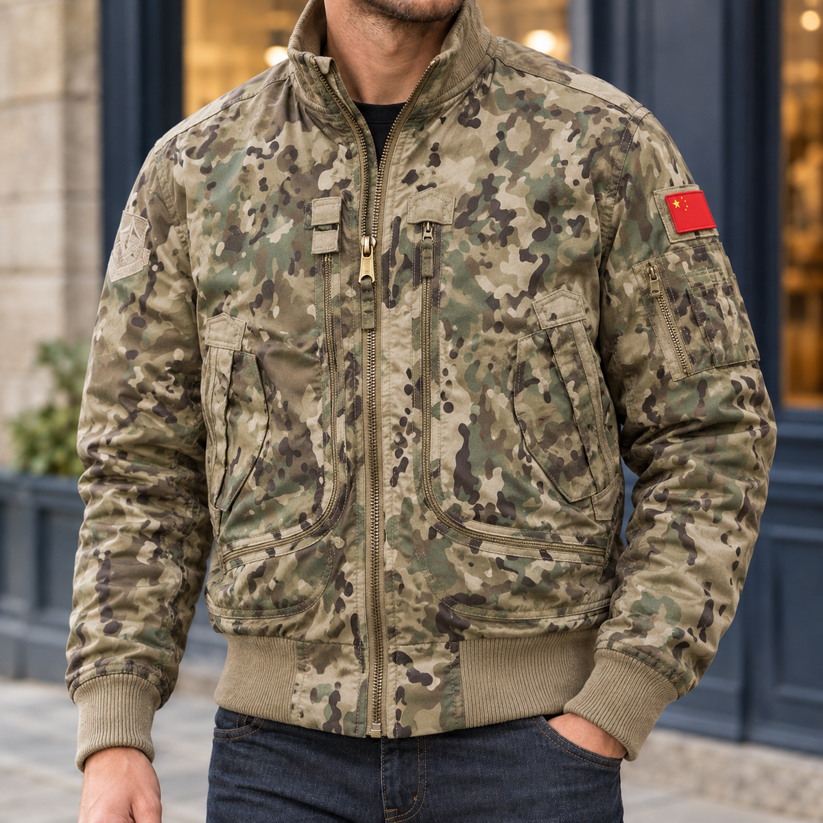 Amaury-James Aviator Jacket