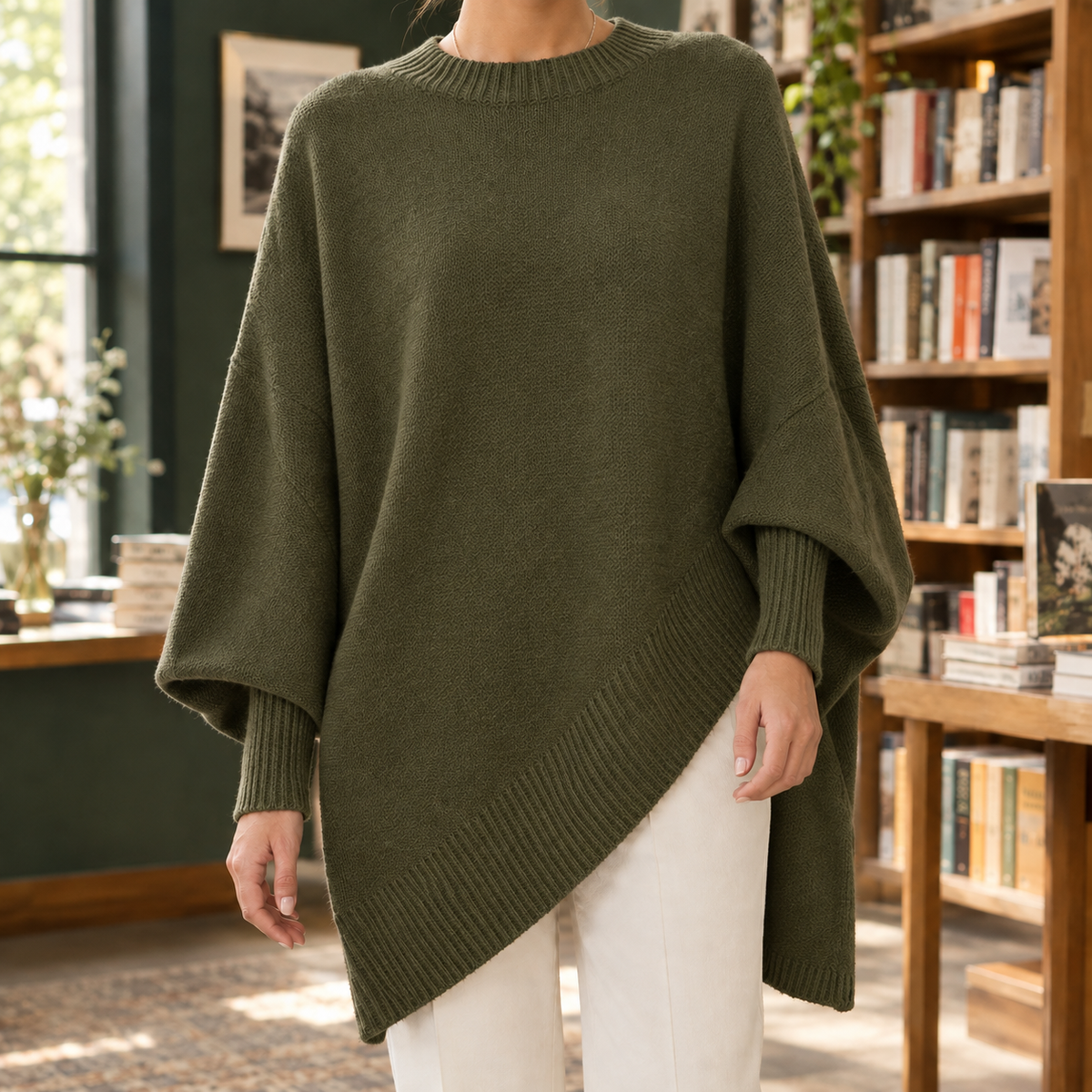 Westcott Poncho Sweater
