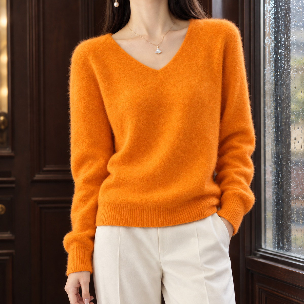 Imogen-Mae V-Neck Sweater