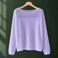 Lara-Jade Openwork Sweater
