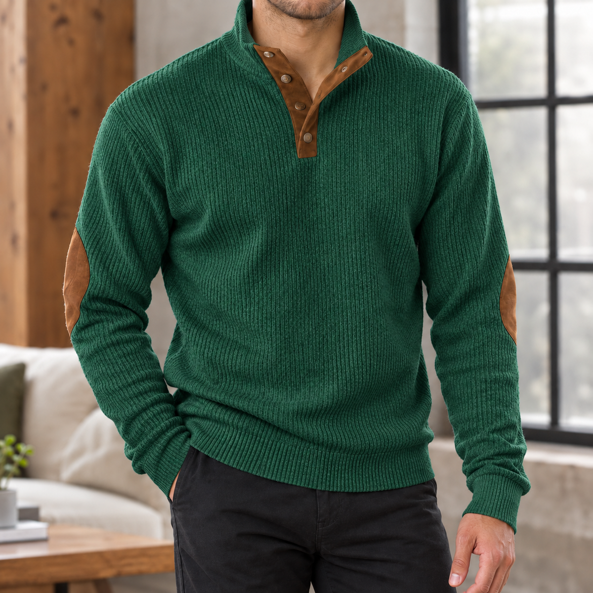 Elias-Ellis Ribbed Sweater