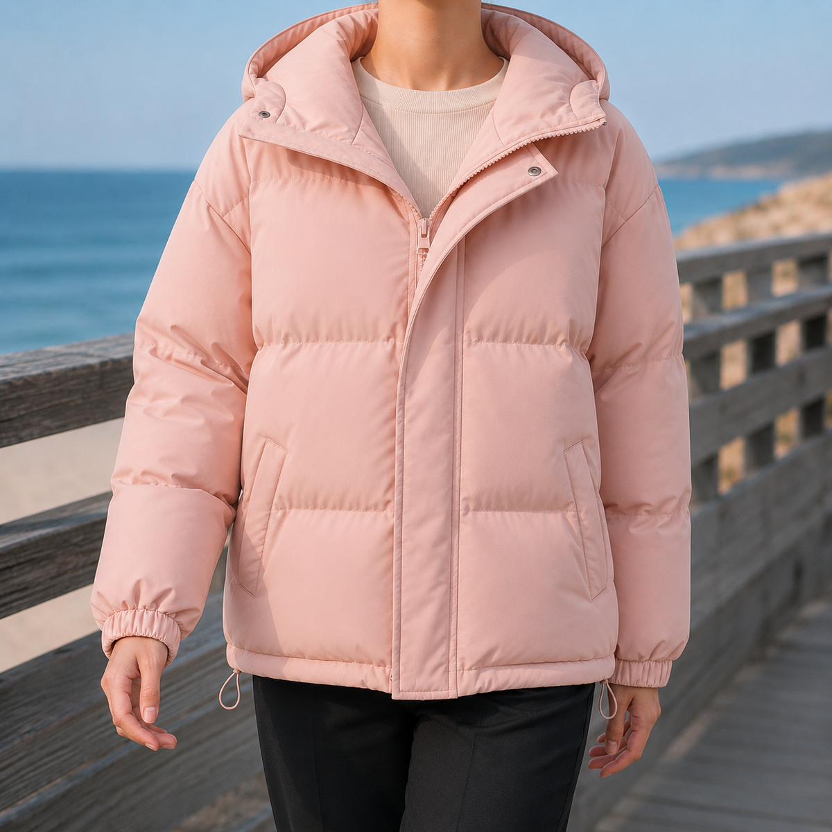Darcy Hooded Puffer Jacket
