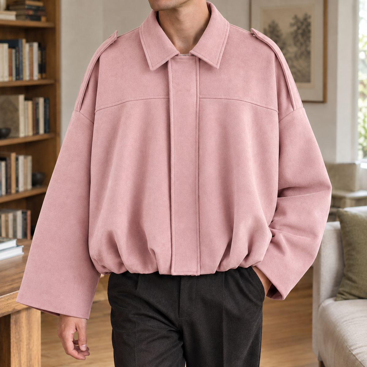 Owen Faux Suede Jacket