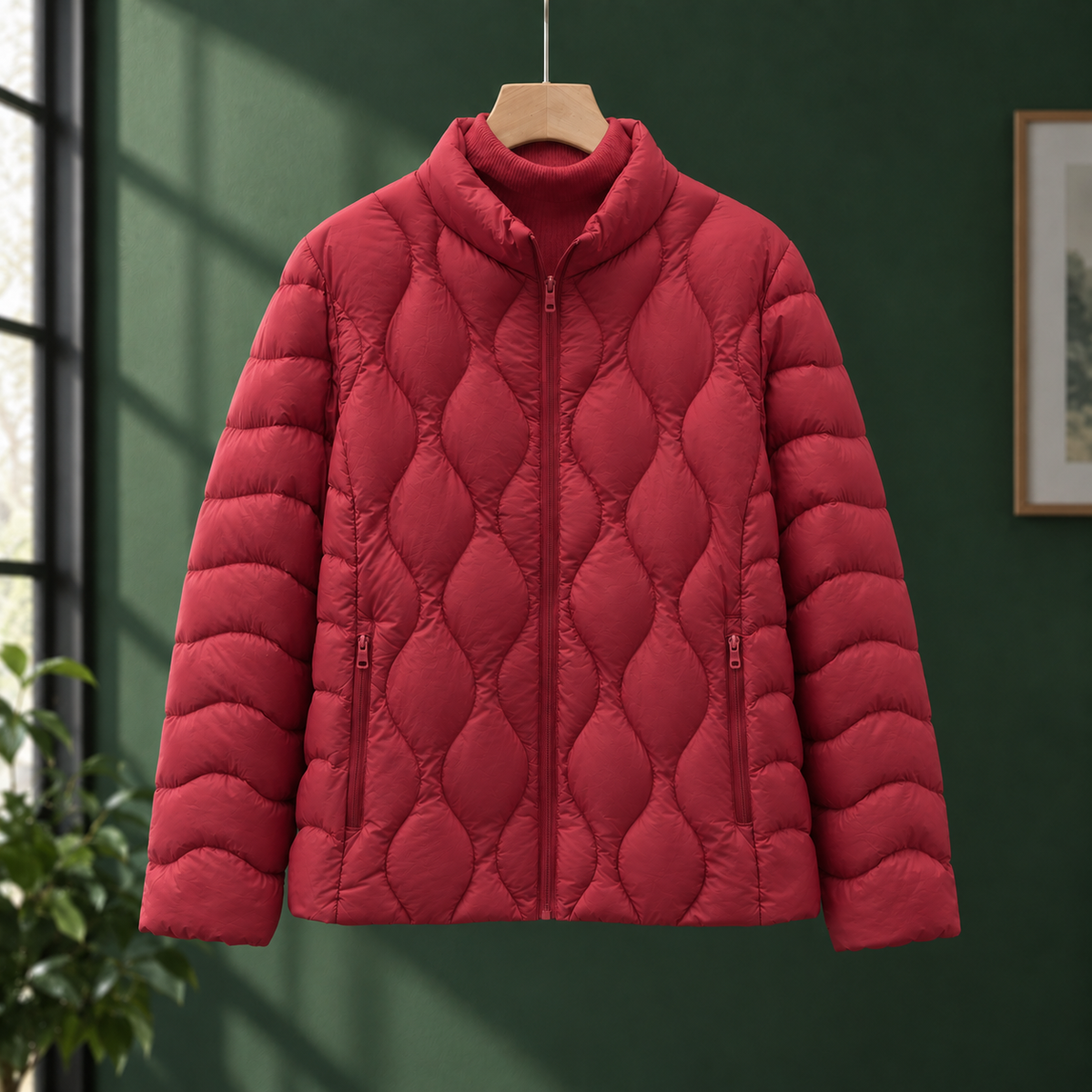 Melisande-Jade Quilted Jacket