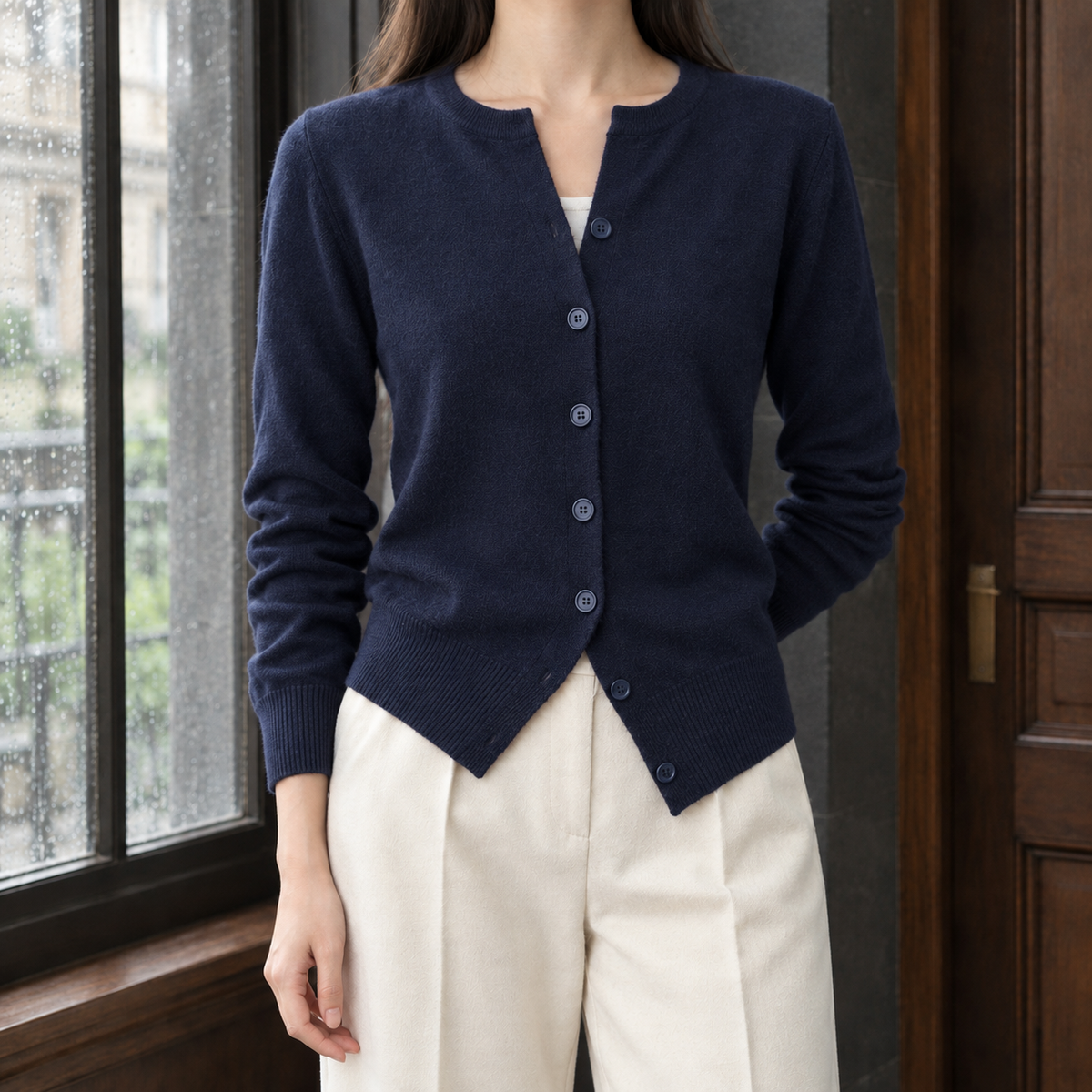 Cecilia Button Front Sweater