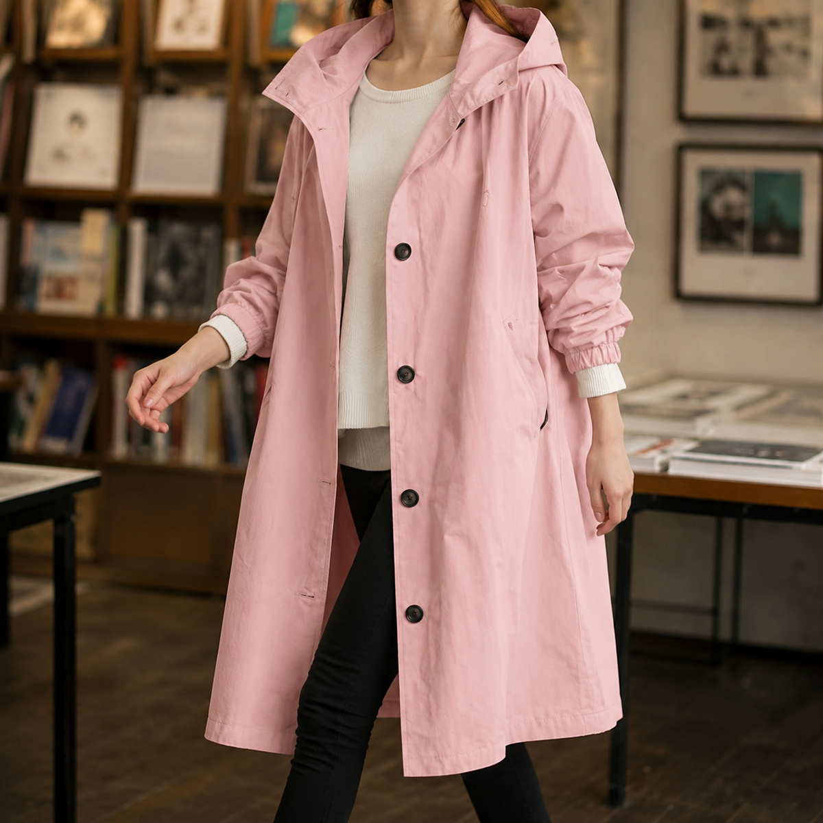 Aimee-Rose Hooded Coat