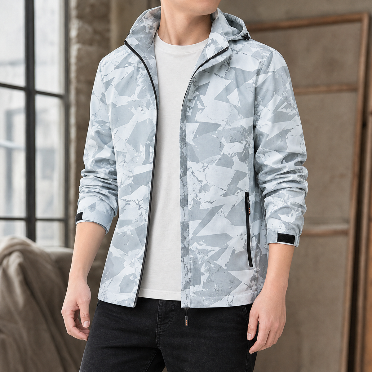 Audric-Hayes Hooded Jacket