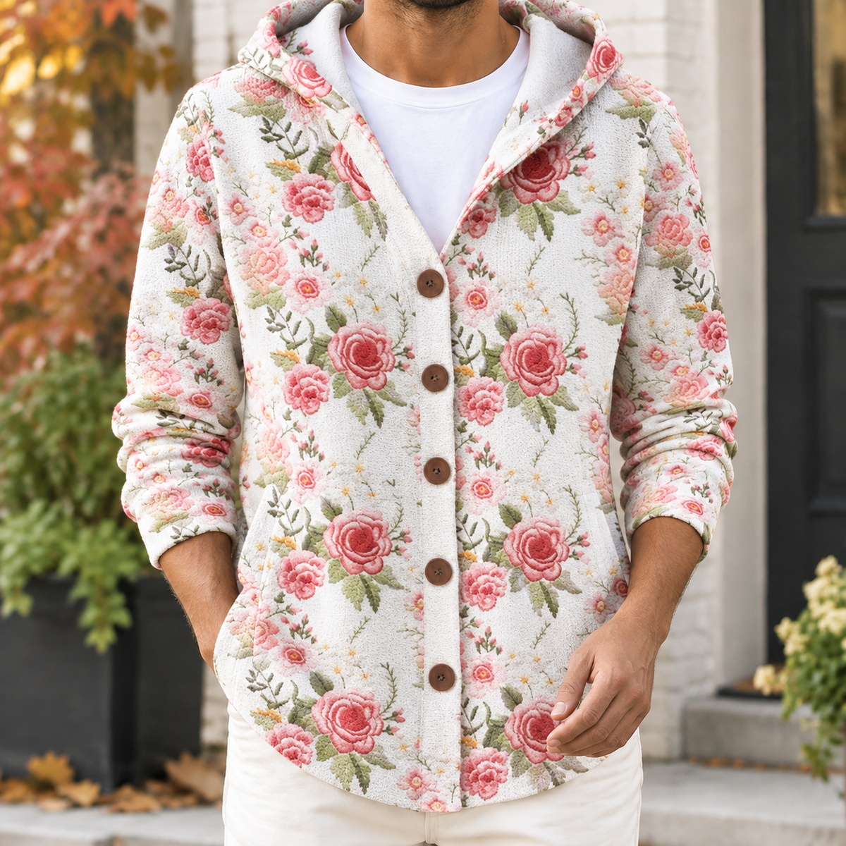 Florian Hooded Cardigan