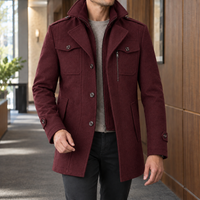 Benjamin Double Collar Coat