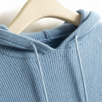 Celeste Cashmere-Feel Cloud Hoodie