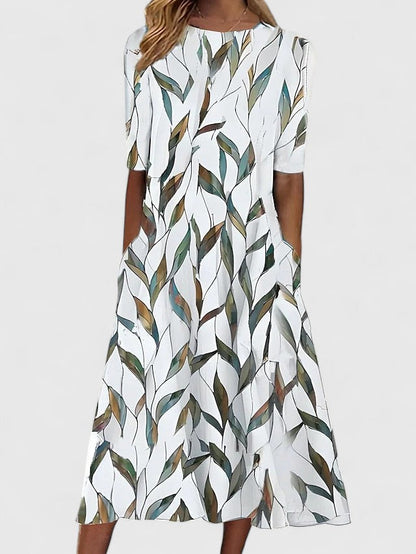 Cianne | Chic Midi Dress for Any Occasion