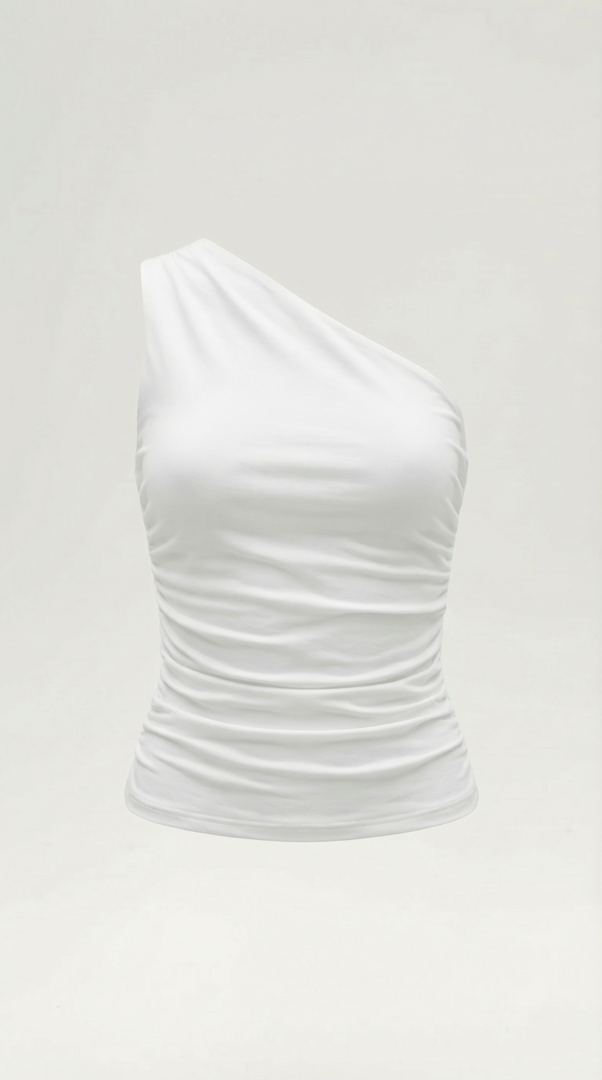 Briony Sleeveless One-Shoulder Top