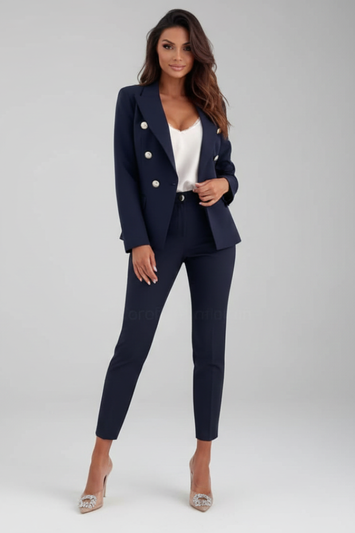 Scarlett | Women's Double Breasted Blazer Suit Set