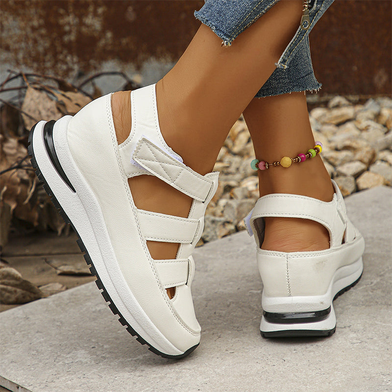 Nahal | Closed-Toe Basket Sandals