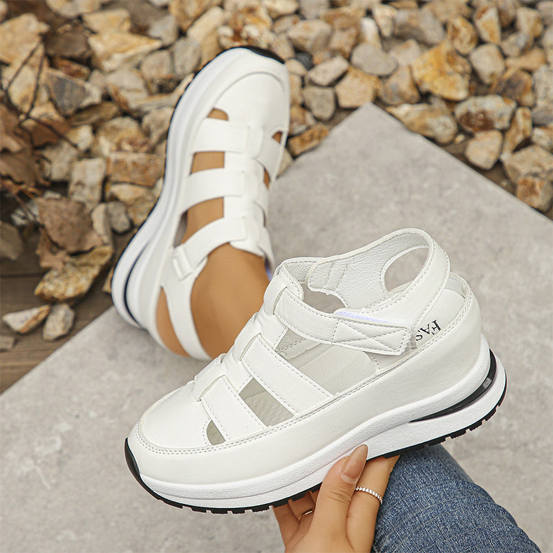 Nahal | Closed-Toe Basket Sandals
