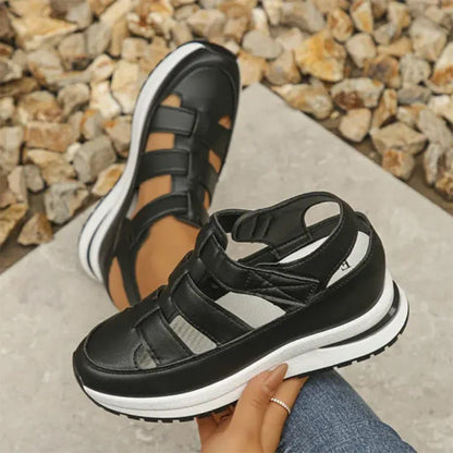 Nahal | Closed-Toe Basket Sandals