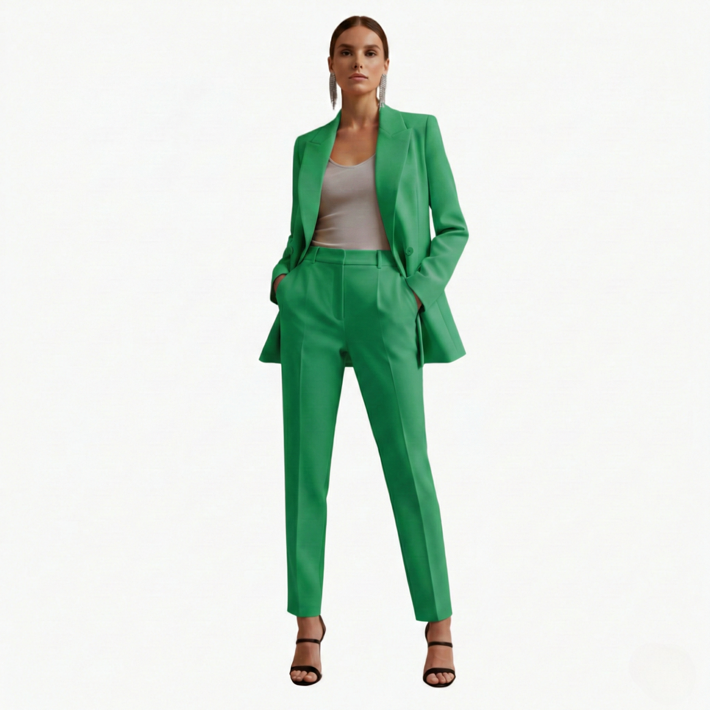 Tabitha | Women's Double Breasted Blazer Suit Set