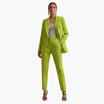 Tabitha | Women's Double Breasted Blazer Suit Set