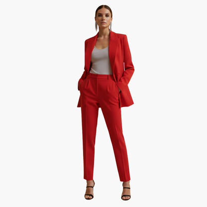 Tabitha | Women's Double Breasted Blazer Suit Set